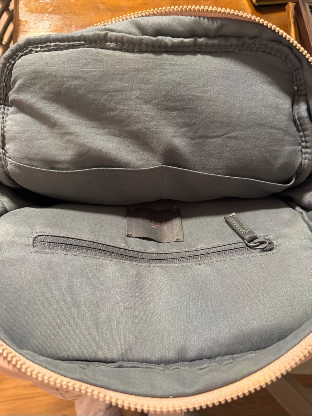 Danskin Blush Pink Puffer-Style Backpack - Picture 4 of 4